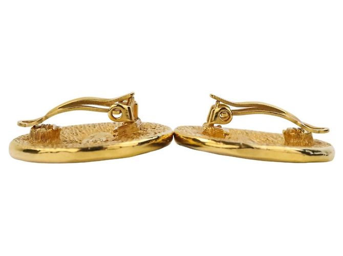 Set di Orecchini e Spilla CHANEL Vintage 31 Rue Cambon D'oro - vista 14