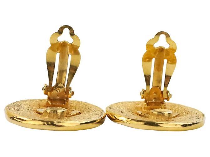 Set di Orecchini e Spilla CHANEL Vintage 31 Rue Cambon D'oro - vista 15