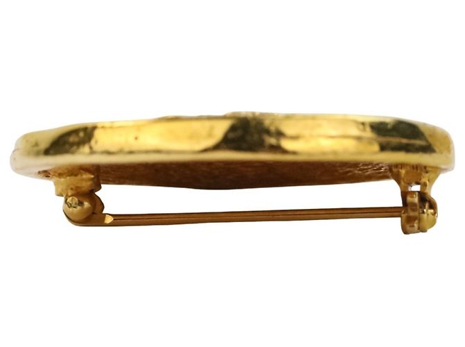 Set di Orecchini e Spilla CHANEL Vintage 31 Rue Cambon D'oro - vista 4