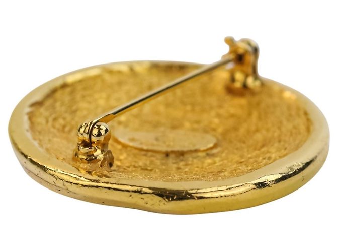 Set di Orecchini e Spilla CHANEL Vintage 31 Rue Cambon D'oro - vista 7
