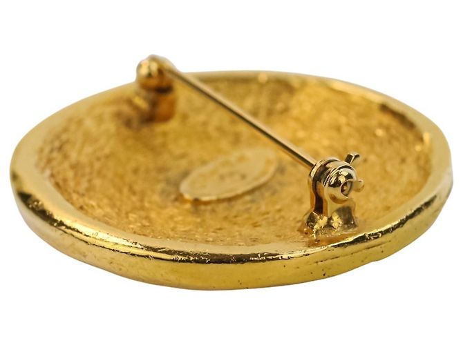 Set di Orecchini e Spilla CHANEL Vintage 31 Rue Cambon D'oro - vista 8