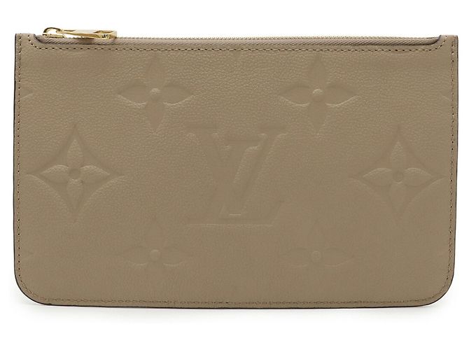 Pochette Neverfull MM in Monogram Empreinte Louis Vuitton Grigio - vista 2
