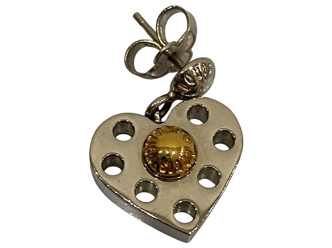 Ohrring-Set von Louis Vuitton Silber Golden - Ansicht 2