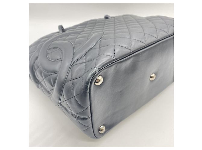 Chanel Cambon Tote Tasche Schwarz - Ansicht 5