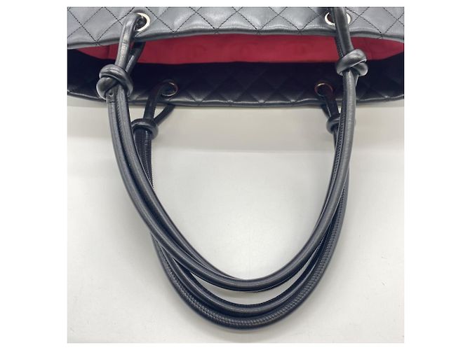Chanel Cambon Tote Tasche Schwarz - Ansicht 6