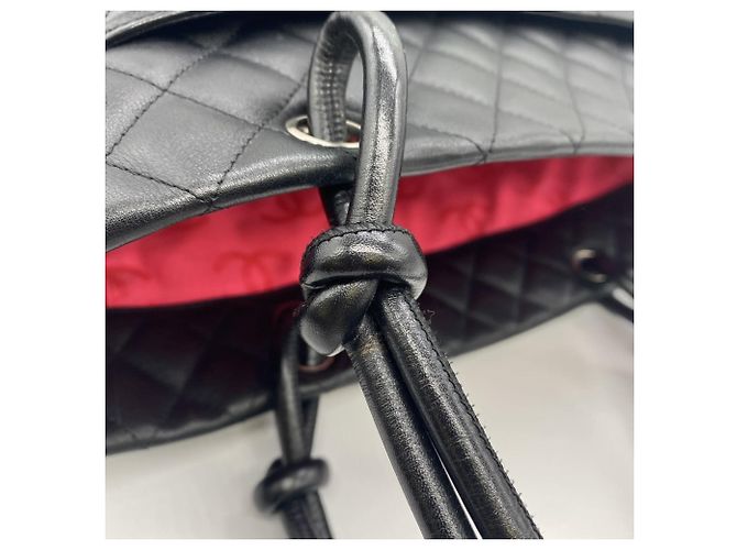 Chanel Cambon Tote Tasche Schwarz - Ansicht 7