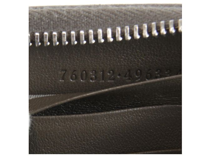 Portafoglio rotondo con zip Gucci Blondie Marrone - vista 11