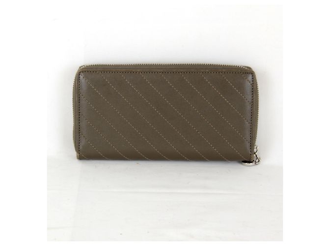 Portafoglio rotondo con zip Gucci Blondie Marrone - vista 2