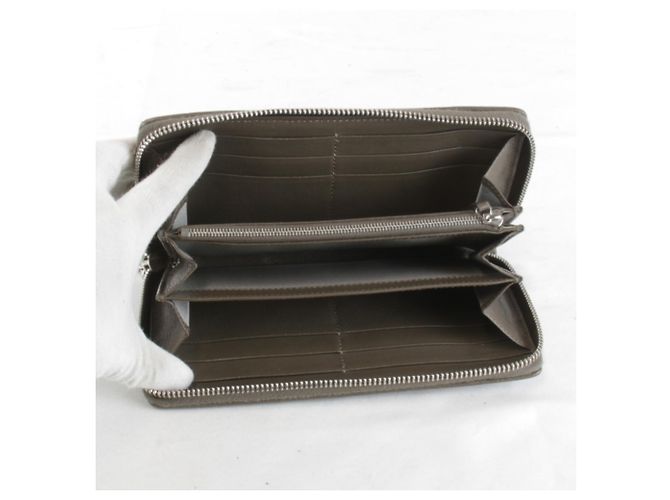 Portafoglio rotondo con zip Gucci Blondie Marrone - vista 7