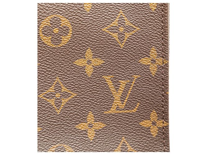 Louis Vuitton Monogram Petite Sac Plat Handbag Brown - view 4