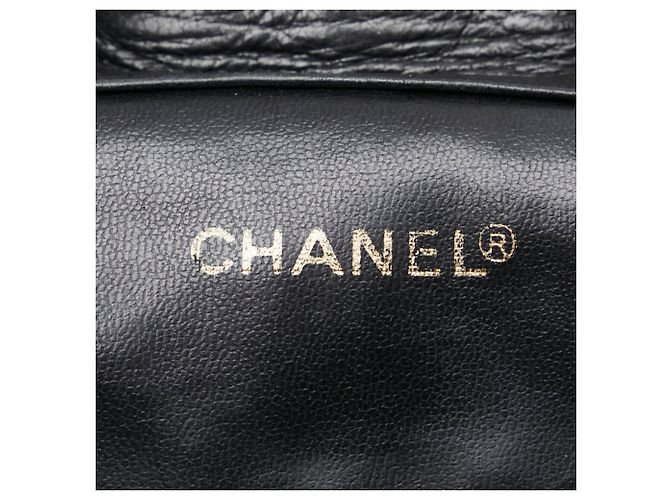 Chanel Black Lambskin Matelasse Coco Mark Backpack - view 10