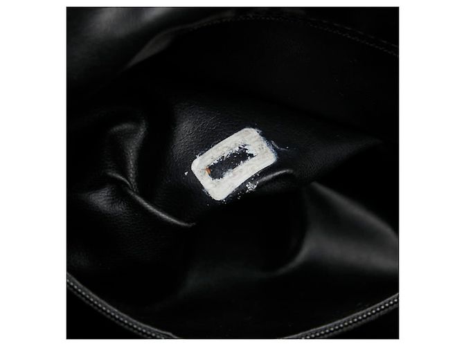 Chanel Black Lambskin Matelasse Coco Mark Backpack - view 11