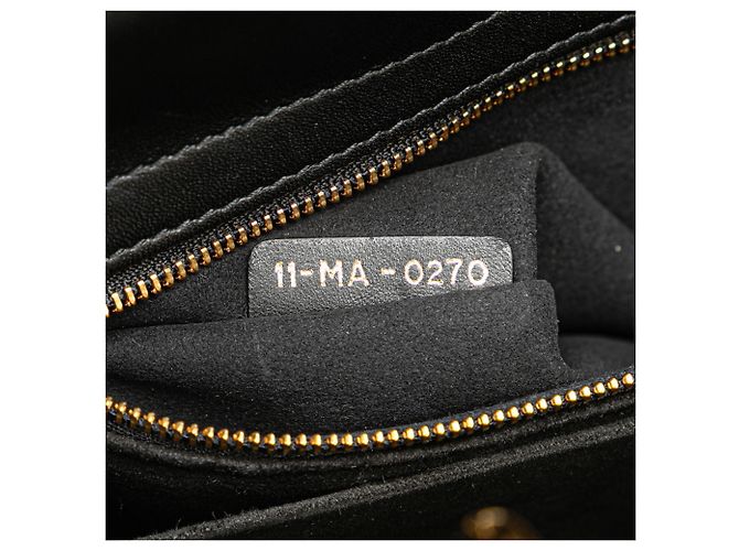 Borsa a Spalla Lady Christian Dior Nero - vista 10