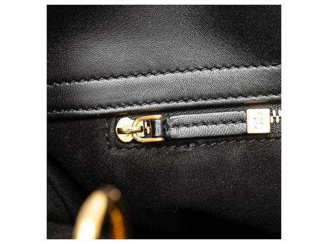 Borsa a Spalla Lady Christian Dior Nero - vista 8