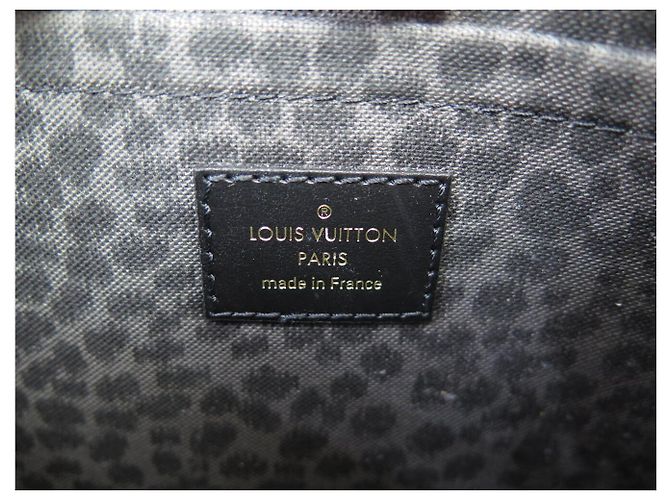 BORSA LOUIS VUITTON NEVERFULL MM WILD AT HEART MONOGRAM M45818 Nero - vista 13