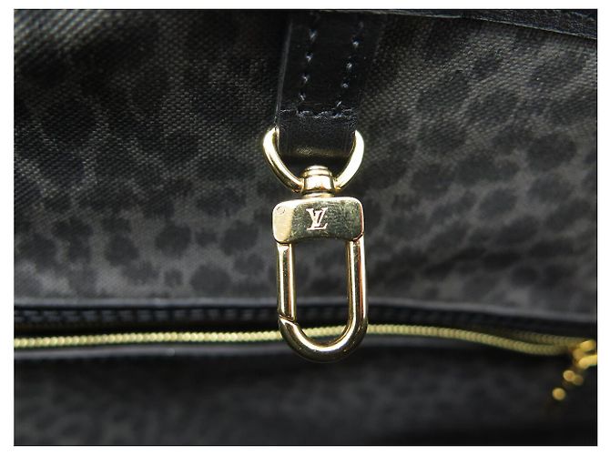 BORSA LOUIS VUITTON NEVERFULL MM WILD AT HEART MONOGRAM M45818 Nero - vista 14