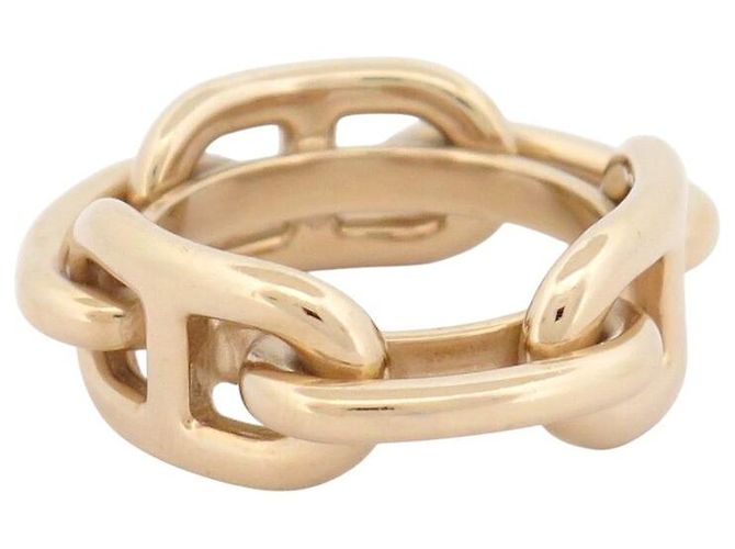 Ring Hermès NUOVO ANELLO PER SCIARPA HERMES REGATE CATENA ANCORAGGIO METALLO ORO D'oro - vista 3