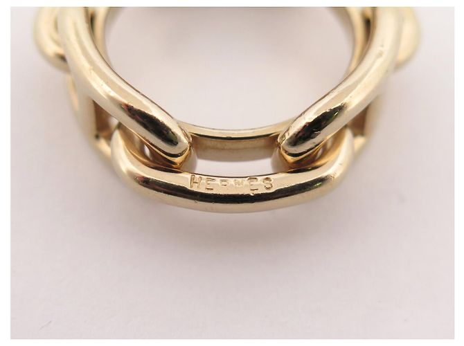 Ring Hermès NUOVO ANELLO PER SCIARPA HERMES REGATE CATENA ANCORAGGIO METALLO ORO D'oro - vista 4