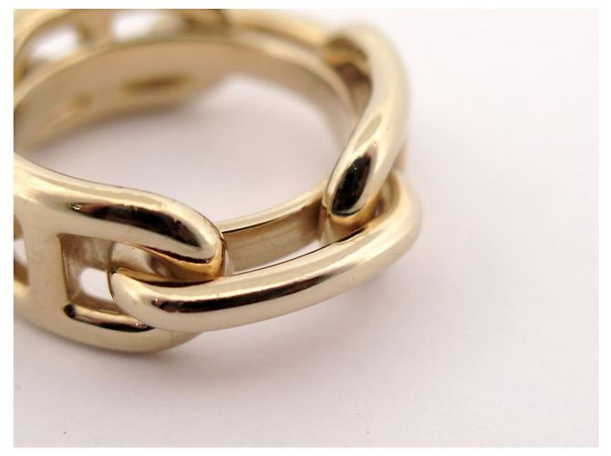 Ring Hermès NUOVO ANELLO PER SCIARPA HERMES REGATE CATENA ANCORAGGIO METALLO ORO D'oro - vista 5