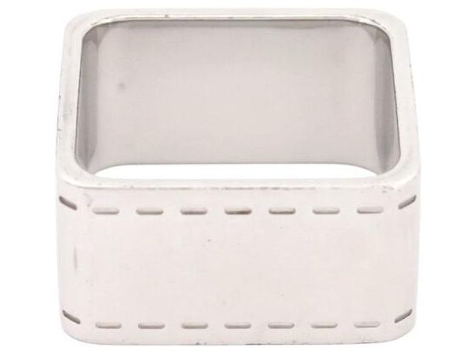 Ring Hermès NUOVO ANELLO PER FULARD QUADRATO HERMES BOLDUC H601463S PALLADIE Argento - vista 4