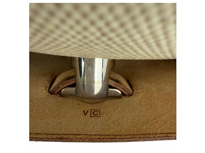 Bolsa de ombro Hermès Toile Vache Herbag 39 MM Natural Marrom - vista 10