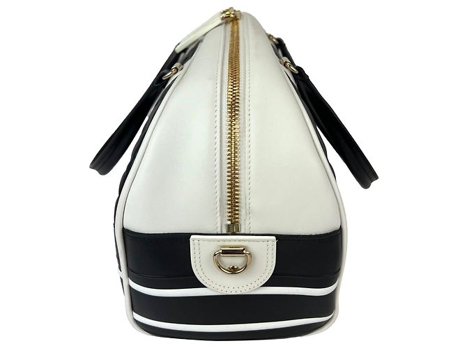 Borsa da bowling con zip Medium Dior Vibe in pelle di agnello Cannage Christian Dior Nero - vista 5
