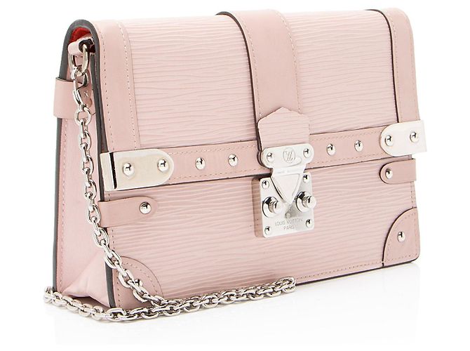 Billetera de Cadena en Cuero Epi Louis Vuitton Rosa - vista 2