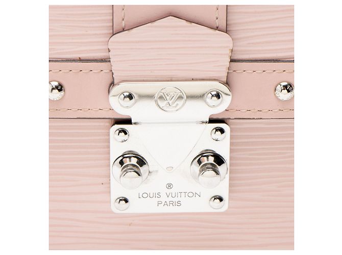 Billetera de Cadena en Cuero Epi Louis Vuitton Rosa - vista 9