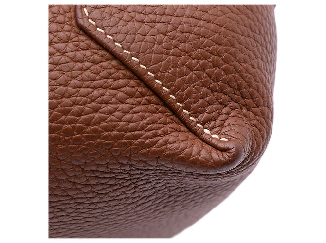 Hermès Clemence Double Sens 36 Castaño - vista 8