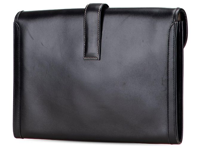 Hermès Box Kalb Jige 29 Schwarz - Ansicht 2