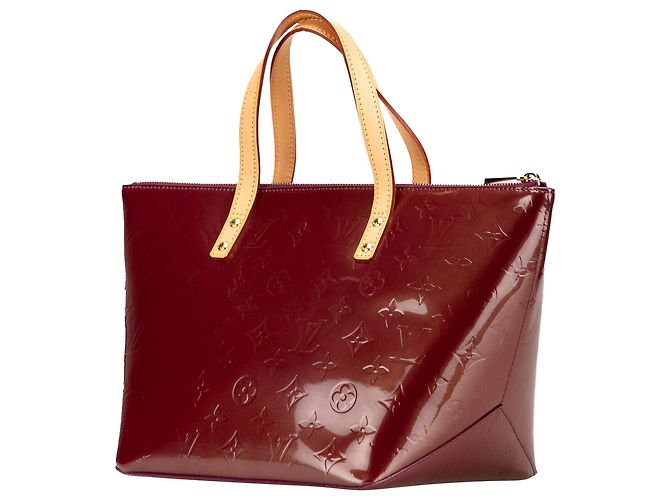 Louis Vuitton Monogram Vernis Bellevue PM Rosso - vista 2