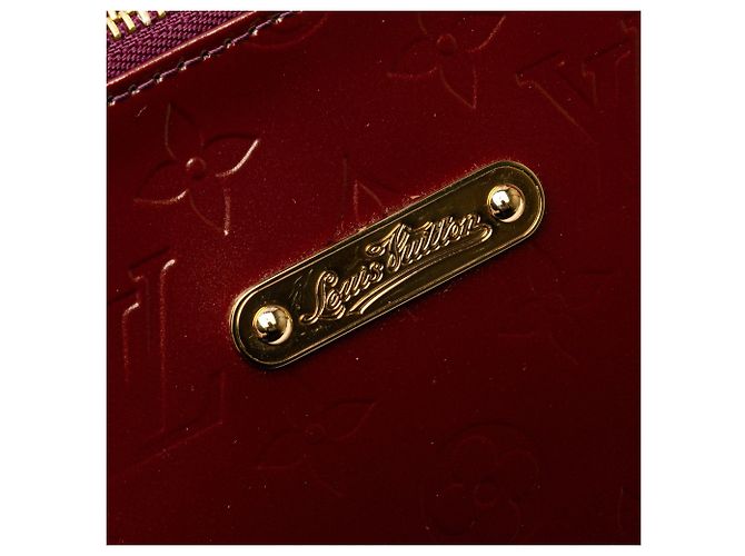 Louis Vuitton Monogram Vernis Bellevue PM Rosso - vista 8