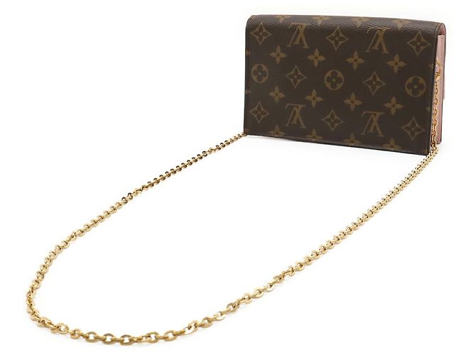 Borsa a Spalla 2 in 1 Portefeuille Flore Monogram Louis Vuitton Rosa - vista 2