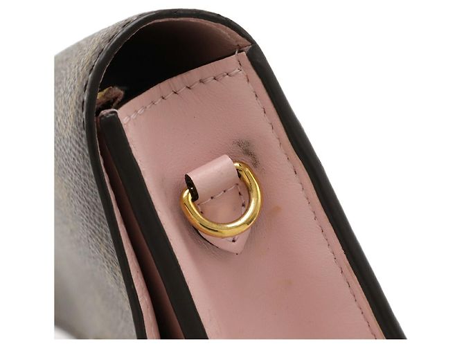 Borsa a Spalla 2 in 1 Portefeuille Flore Monogram Louis Vuitton Rosa - vista 4