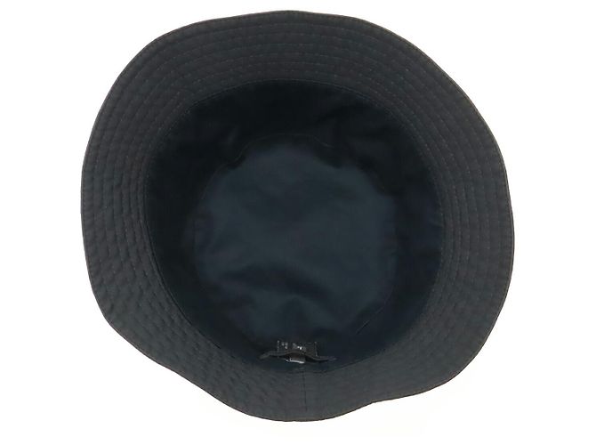 Bucket Hat aus Polyester von Prada Sport Schwarz Rot - Ansicht 5