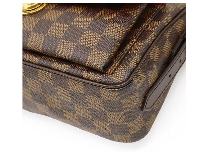 Borsa a Spalla Damier Ravello GM di Louis Vuitton Marrone - vista 3