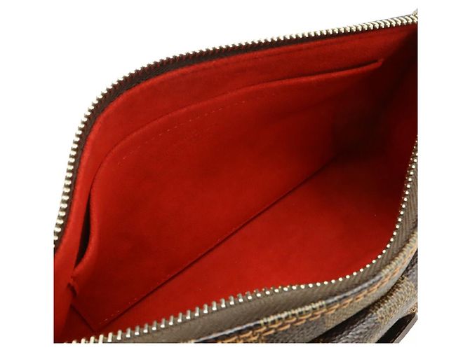 Borsa a Spalla Damier Ravello GM di Louis Vuitton Marrone - vista 7
