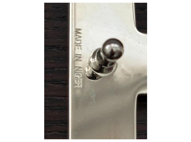 Constance Hermès Touareg Ledergürtel mit handgefertigter H-Schnalle aus AG925 Silber - Ansicht 6