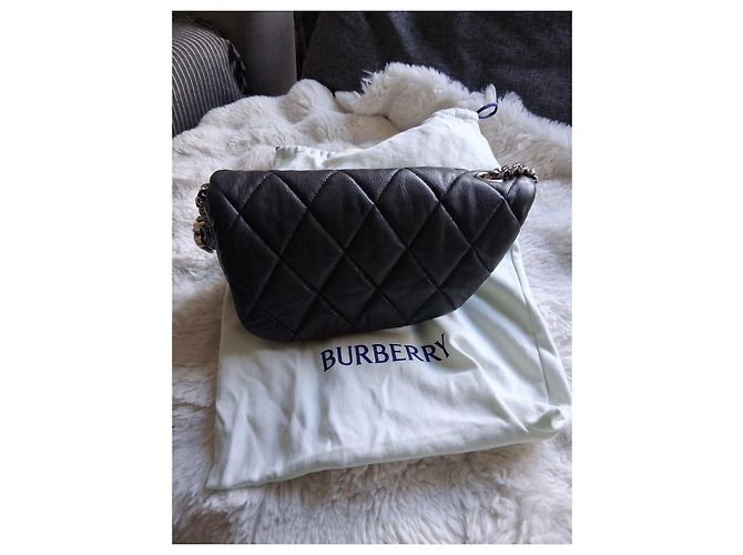 Burberry Shield Lock Tasche Schwarz - Ansicht 14