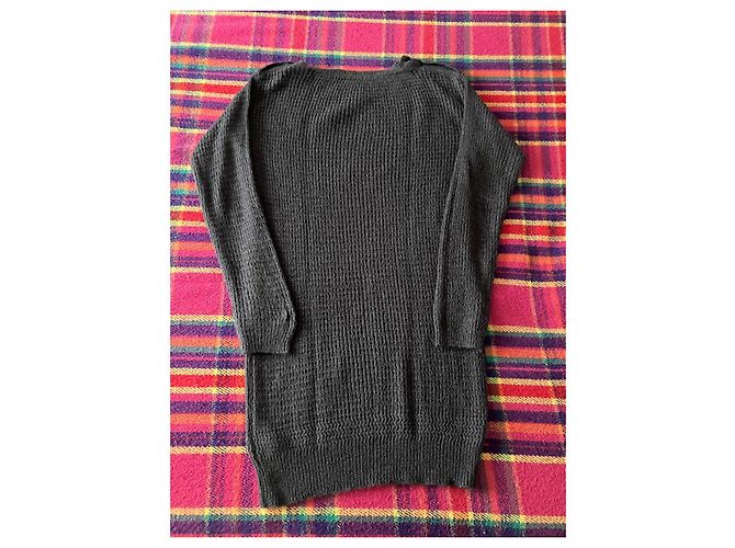 Gas Heloisa Midi-Kleid grau - Ansicht 2