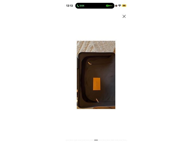 Valigia Louis Vuitton Horizon 55 Marrone Pelle - vista 3