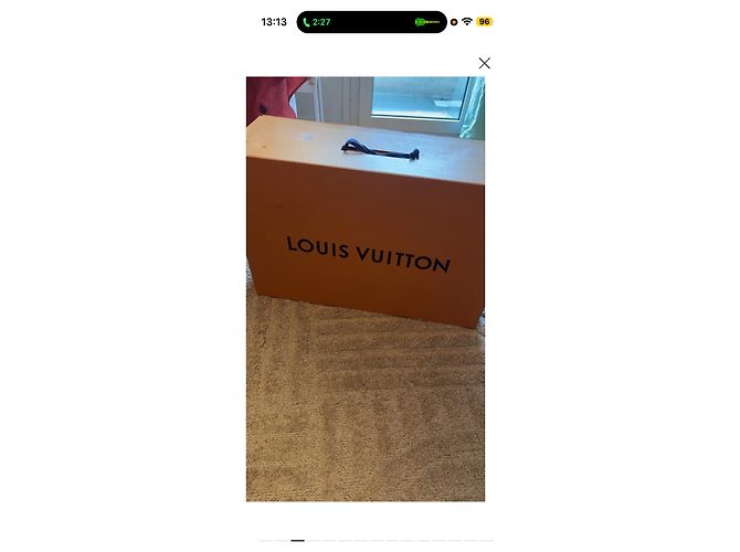 Valigia Louis Vuitton Horizon 55 Marrone Pelle - vista 4