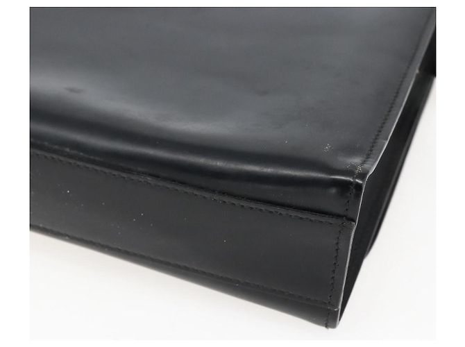 Borsa a Spalla in Pelle Nera e Argento GUCCI 001 3064 Auth 170510 Nero - vista 17