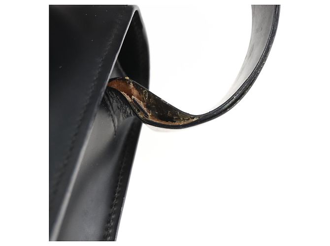 Borsa a Spalla in Pelle Nera e Argento GUCCI 001 3064 Auth 170510 Nero - vista 8