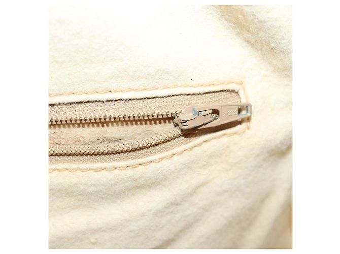 Gucci Borsa a Spalla GG Supreme PVC Beige Oro 001 256 0719 Auth BA9947 D'oro - vista 21