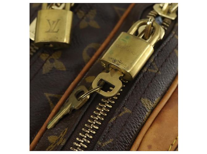 LOUIS VUITTON Monogram Alize 3 Posh Boston Bag M41391 LV Auth 169028 Monogramm - Ansicht 10