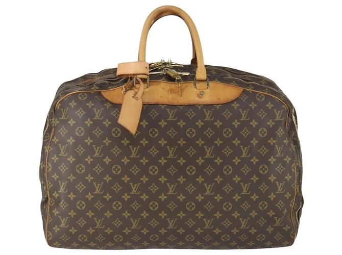 LOUIS VUITTON Monogram Alize 3 Posh Boston Bag M41391 LV Auth 169028 Monogramm - Ansicht 13