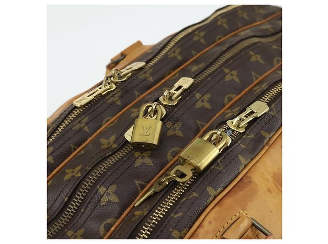 LOUIS VUITTON Monogram Alize 3 Posh Boston Bag M41391 LV Auth 169028 Monogramm - Ansicht 21