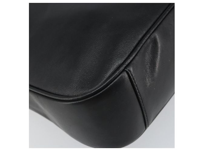 Borsa a Spalla in Pelle Gucci Bamboo 2way Nera Oro 001 2113 1638 Auth ki6316 Nero D'oro - vista 17