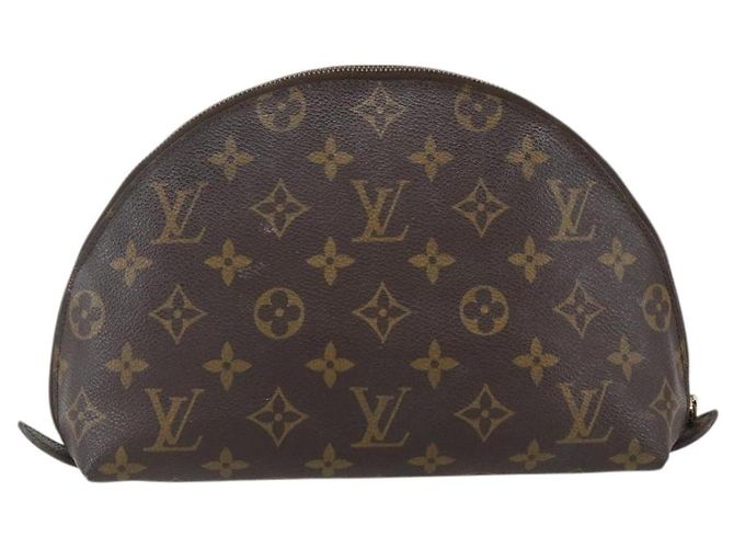 LOUIS VUITTON Pochete Cosmética Demi Ronde Monogram M47520 LV Auth ka2037 Monograma - vista 2